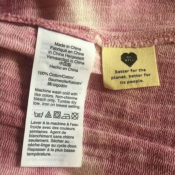 MADEWELL x Warm Tie Dye Drawstring Tank Top - Picture 10 of 10